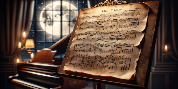 clair de lune sheet music